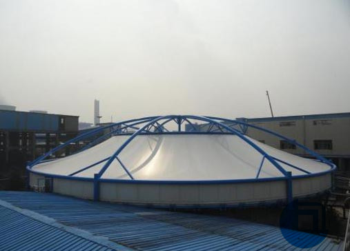 廣州某公司污水處理池膜結(jié)構(gòu)