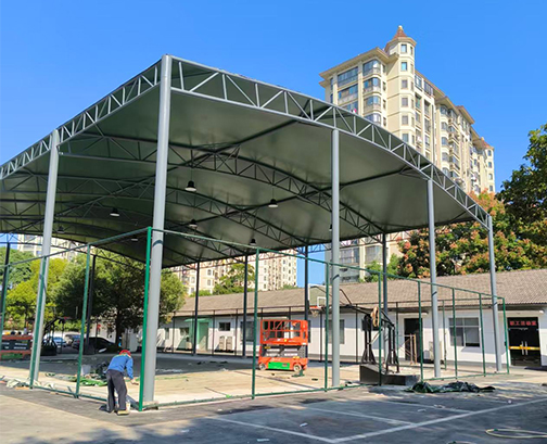 浙江衢州網球館工程案例